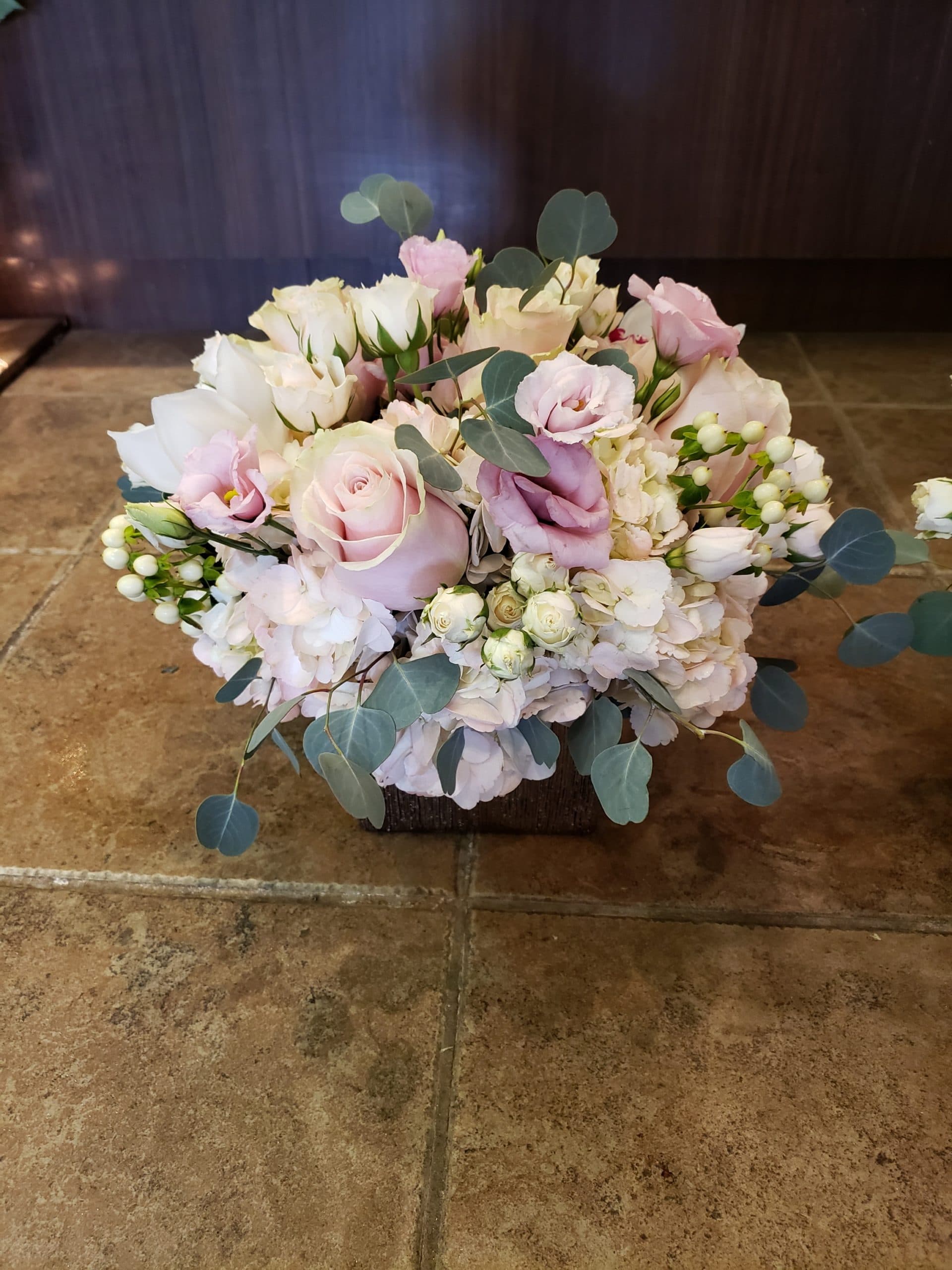 Darling Lucy pink peony bouquet