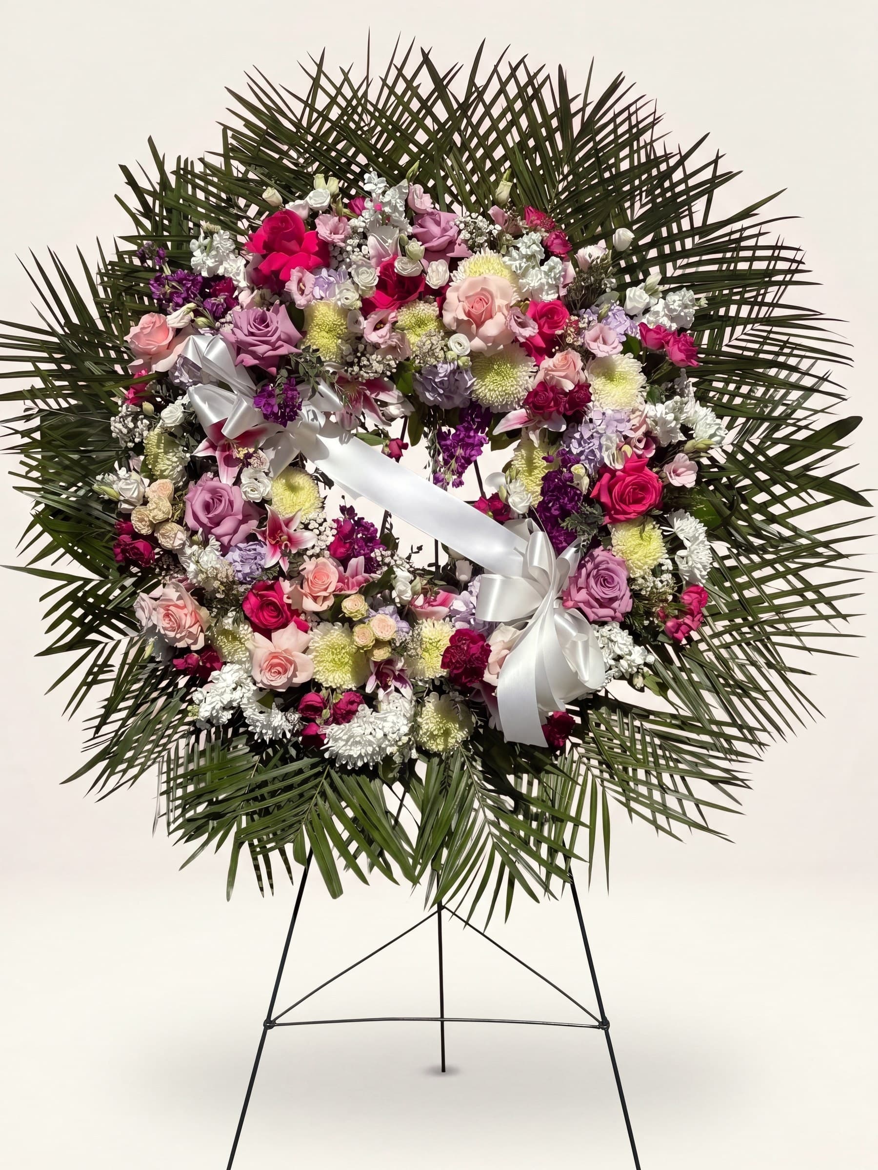 Garden Halo Wreath