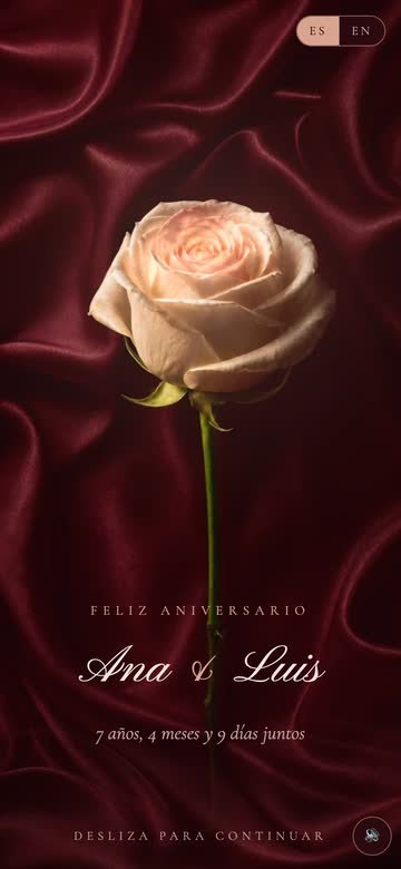Rosa de terciopelo