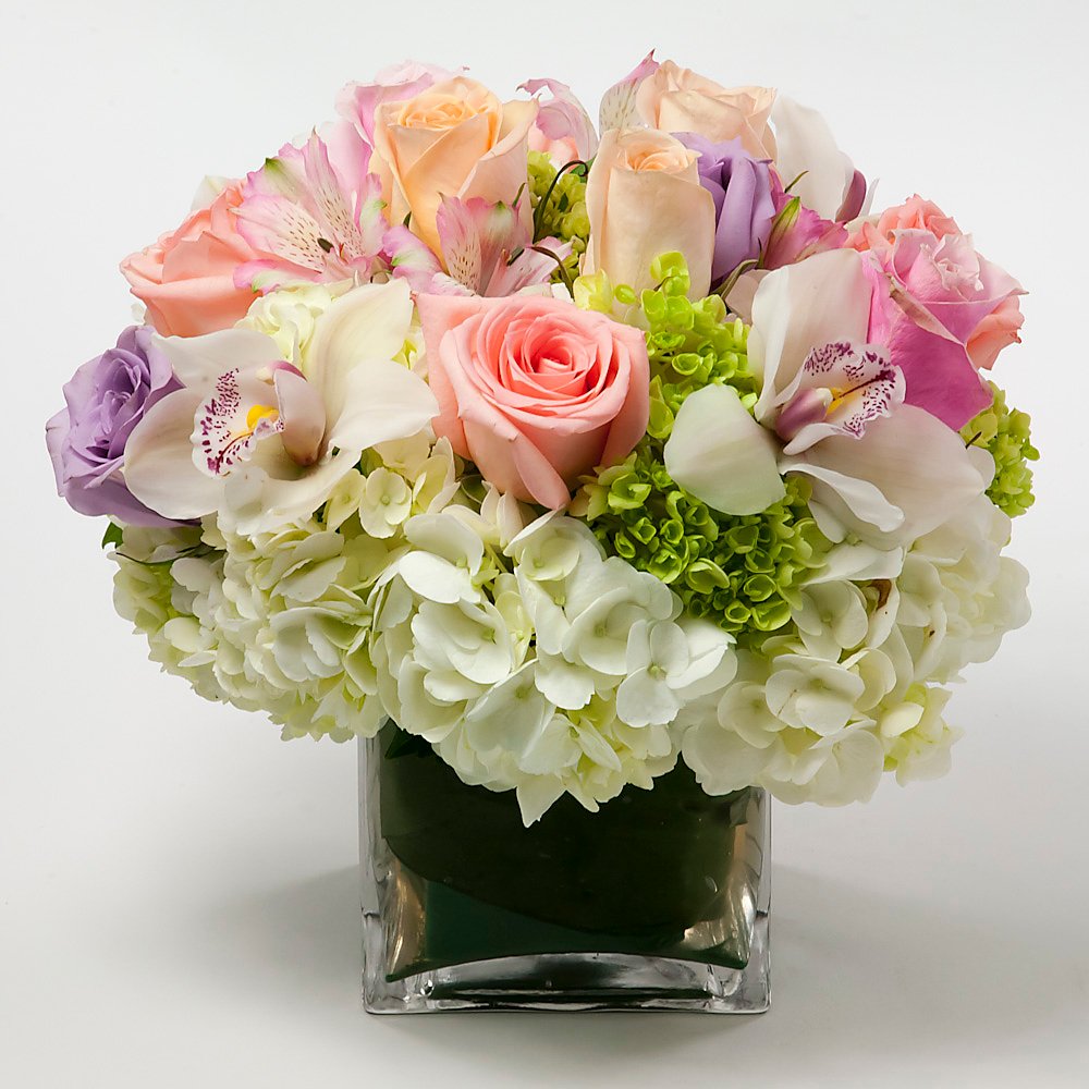 Angel's Touch white sympathy arrangement